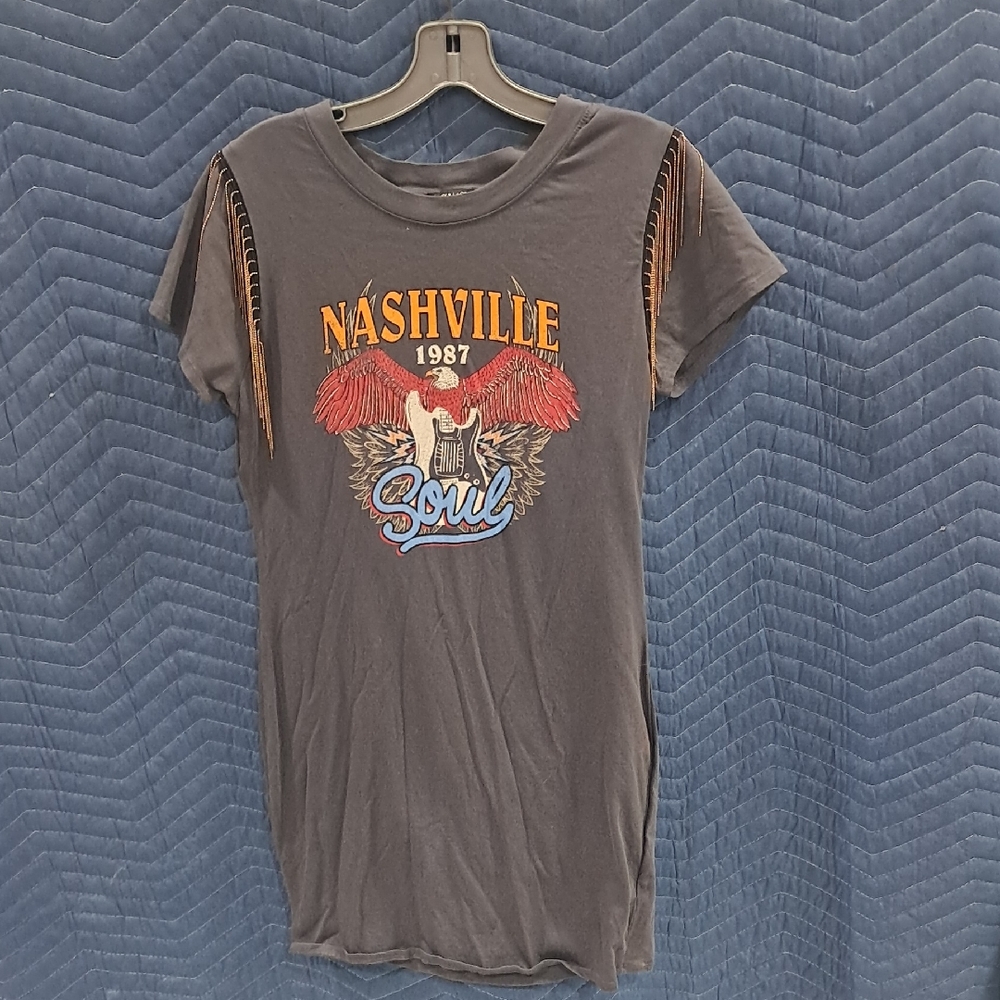 NWOT Nashville Soul Graphic T-Shirt Dress